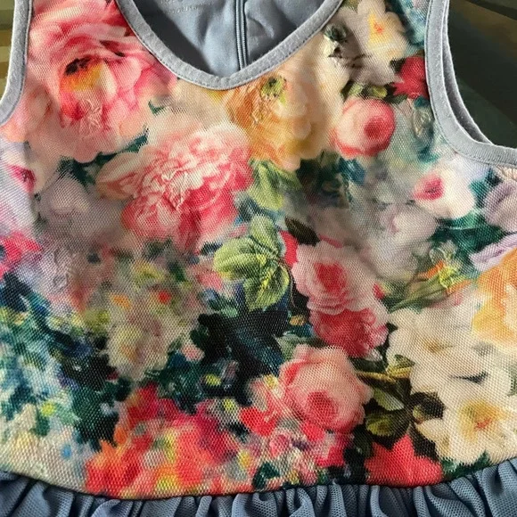 Beautiful tutu dress with colorful top print - Picture 3 of 3